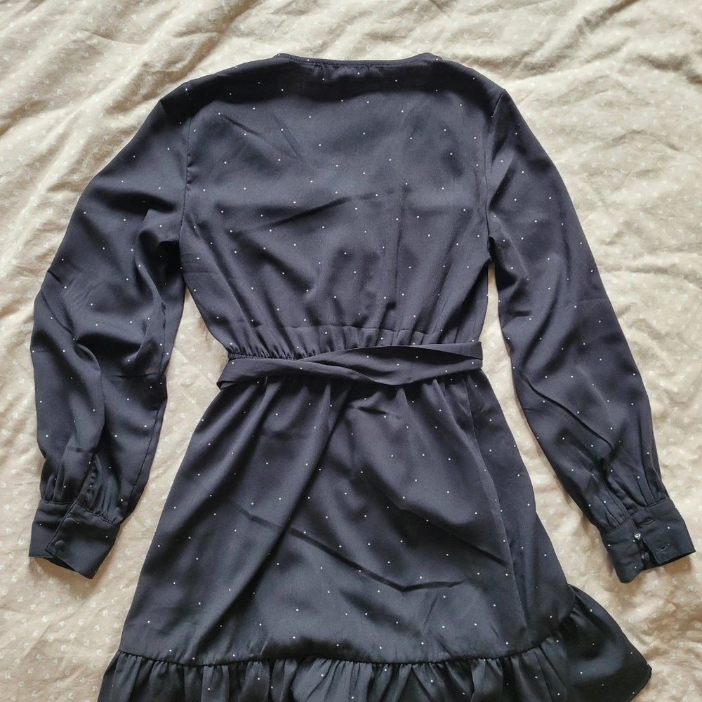 Dynamite Ruffle Wrap Dress - Picture 5 of 8